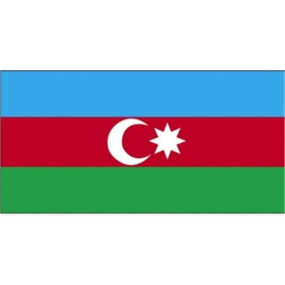 4 ft. X 6 ft. Nyl-Glo Azerbaijan Flag