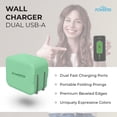 thumbnail image 2 of Liquipel Powertek Dual USB Wall Charger, 2 of 8