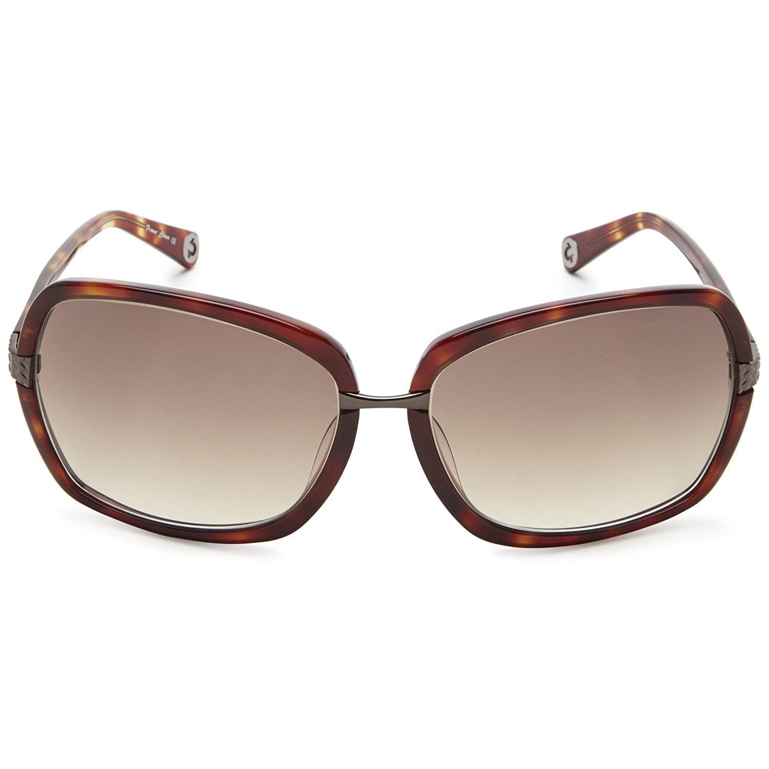 True Religion Sunglasses Natalie Rectangular Sunglasses Tortoise