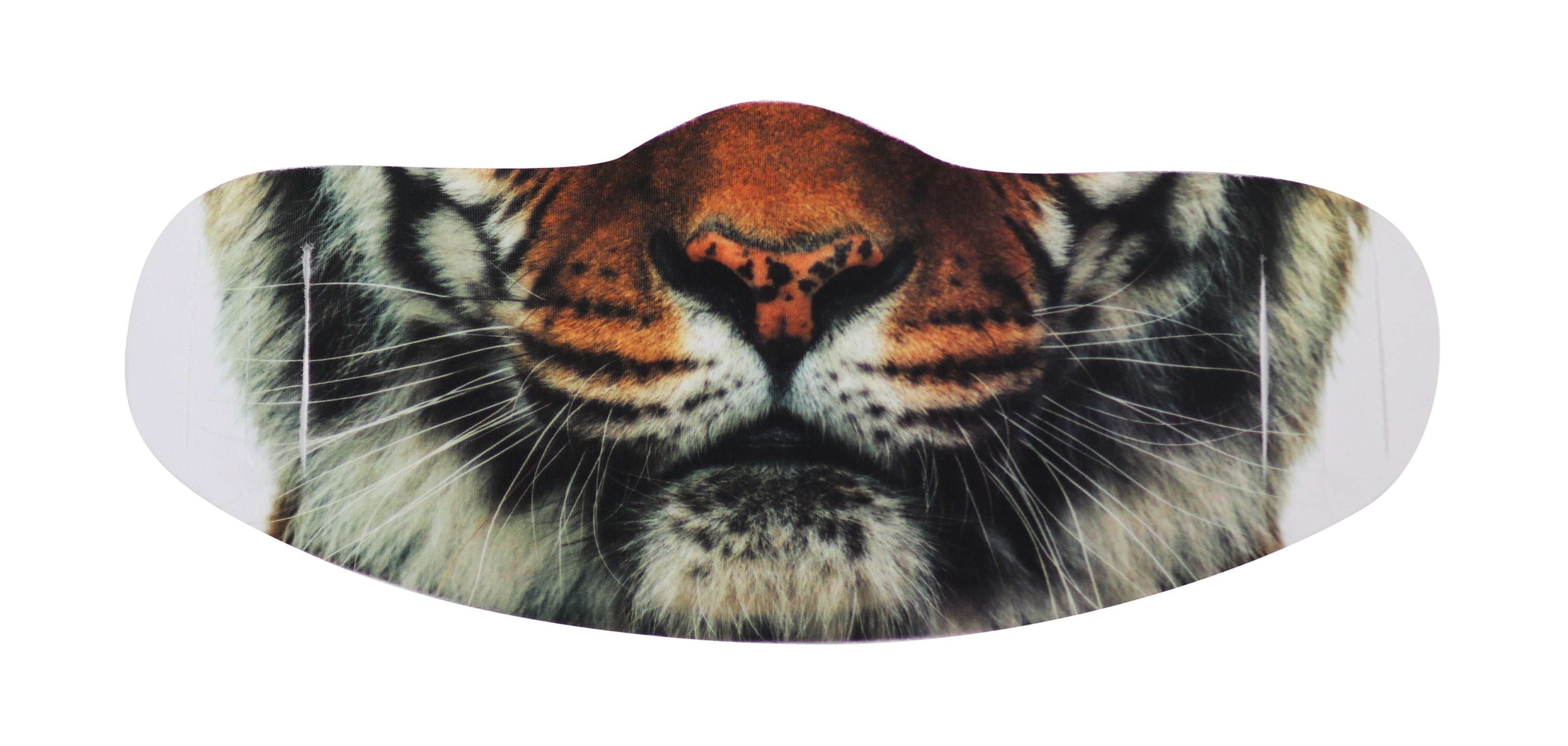 Face Mask 4 Pack Brown W/ Lion & Dog