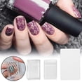 thumbnail image 2 of Nail Seal Nails Stamp Template Stamping Transparent French Printing Manicure, 2 of 8