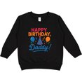 thumbnail image 2 of Inktastic Happy Birthday Daddy Celebration Toddler Sweatshirt, 2 of 4