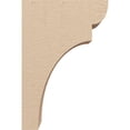 thumbnail image 3 of 5"W x 10"D x 15"H Classic Yorktown Rough Cedar Woodgrain TimberThane Corbel, Primed Tan, 3 of 6