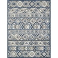 thumbnail image 1 of Kas Rugs Calla Geometric Striped Indoor / Outdoor Area Rug, 1 of 9