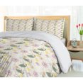 thumbnail image 5 of Ambesonne Japanese Garden Duvet Cover Sets, Flourishing Lemons, 2-Queen, Multicolor, 5 of 7