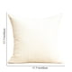 thumbnail image 3 of Funda de almohada de tejido suave, tamaño estándar de 45 x 45 cm | 98 % algodón, 2 % elastano, transpirable | Cierre tipo sobre | Paquete de 1, 3 of 7