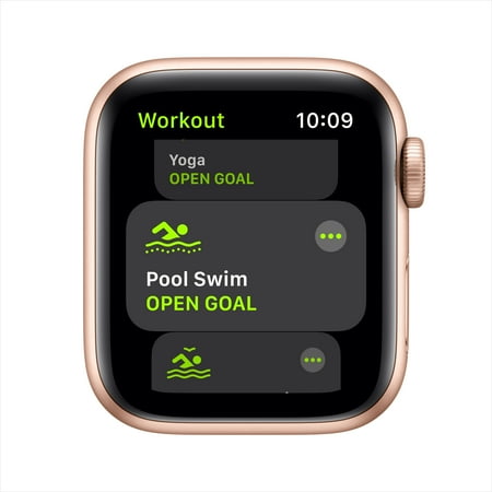 Apple Watch SE (1st Gen) GPS, 40mm Gold Aluminum Case with Pink Sand Sport Band - Regular