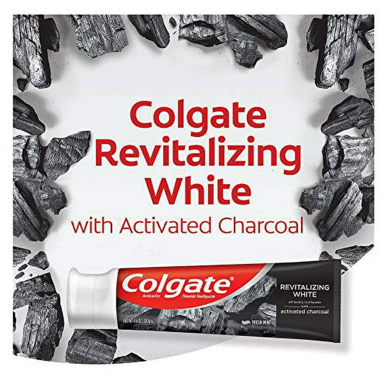 Revitalizing White Activated Charcoal Toothpaste