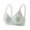 56#Green, variant on Simple Minimalist Wireless Women Bra Breathable Ribbed Fabric Adjustable Thin Shoulder Straps Light Coverage Daily Comfort Lingerie Pink