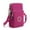 New--Hot Pink, variant on Small Messenger Bag Phone Sling Bag Crossbody Bag,Solid Color Waist Back Pack Daily Use 3-Layer Large Capacity Bags for Outdoor