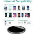 thumbnail image 7 of onn. 10W Wireless Charging Pad Compatible with iPhone 13/12/11/XS/X/8 Series, Samsung Galaxy Series, etc, 7 of 7