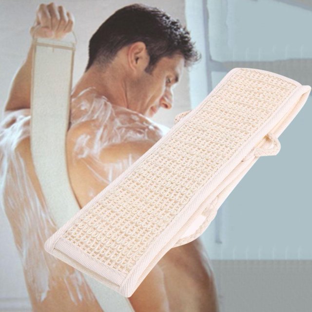 Toalla De Baño Hombres y mujeres baño ducha depurador limpieza profunda cuerpo cepillo con mango exfoliante Sywqhk Cuidado Belleza