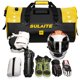 thumbnail image 1 of Para Motocicleta Mochila para en El Asiento Trasero La Motocicleta Trasera Impermeable Gran Capacidad Almacenamiento Al Aire Libre Equipo Equitación (66L Y Amarillo), 1 of 9