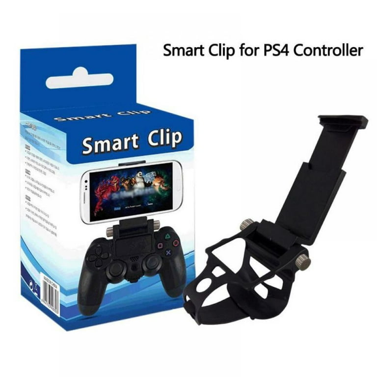 PS4 Controller Phone Clip, PS4 Slim Pro Controller Grip For Android Smart  Phone, Gaming Holder Mount Stand Bracket For Playstation Game Controller, Dualshock Clip