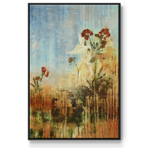 Dedicated to Spring Framed Premium Gallery Wrapped Canvas - Ready to Hang - 17 x 25 - Black Floating Frame
