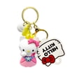 thumbnail image 2 of Llavero con diario de cambio de Hello Kitty, llavero de muñeca de Hello Kitty, colgante, llavero bonito de dibujos animados en 3d, 2 of 3