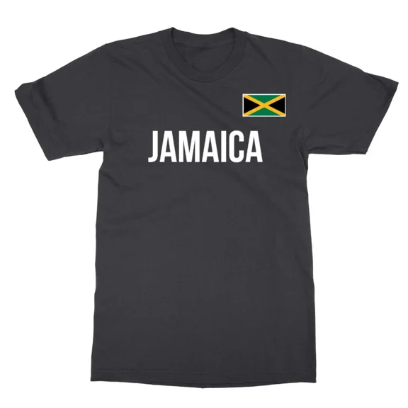 Jamaica Flag Soccer Cup Inspired Fans New Unisex T-Shirt, up to size 5xl