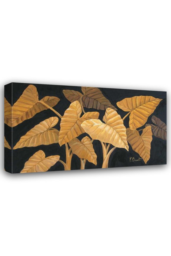 Paul Brent 24x16 Gallery Wrapped Canvas Wall Art Titled - Calypso Leaves II
