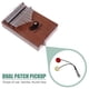 thumbnail image 4 of Recogida De Parches Pastilla piezoeléctrica Kalimba de 6,35mm, instrumento Musical, Piano de pulgar, pastilla de parche doble, 4 of 5