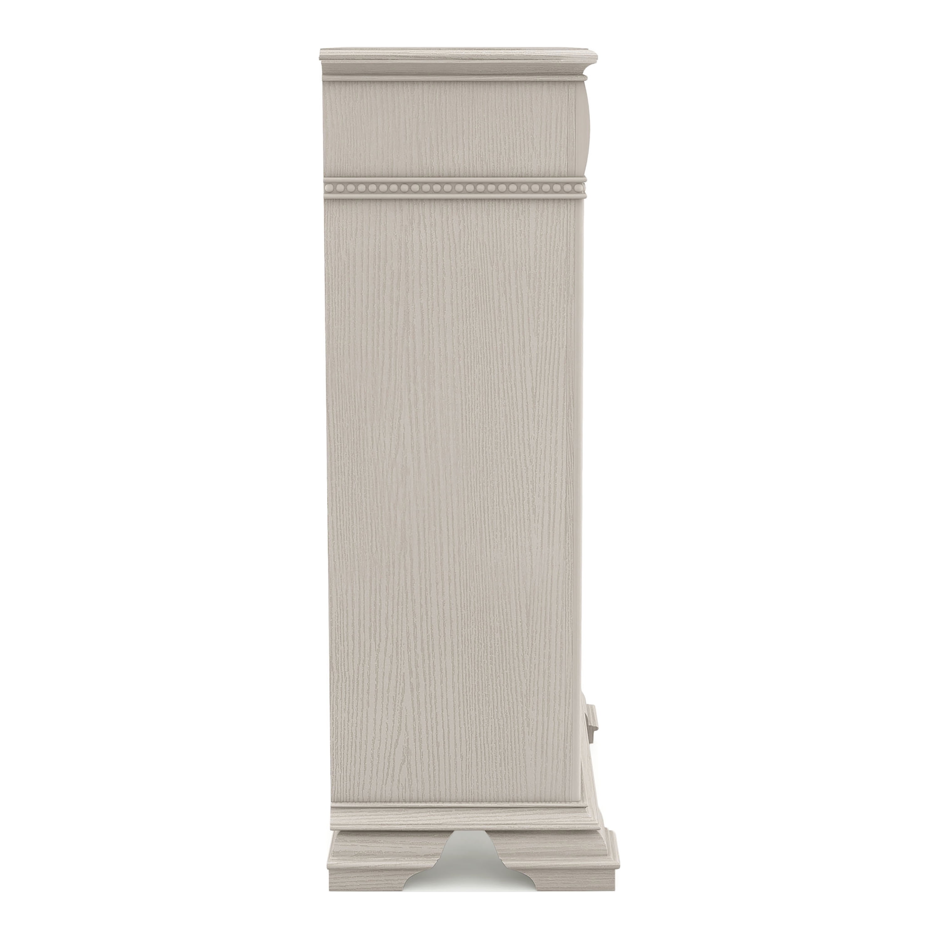 Furniture of America Rendy Adult Traditional 5-Drawer Vertical Dresser, White