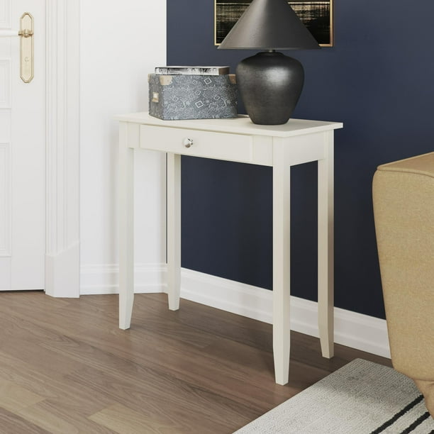 DHP Rosewood Console Table White