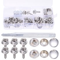 Canvas Snap Kit Marine Grade Carpet for Boats Clothing Furniture Fastener Quick-release Buckle Copper 304 Stainless Steel