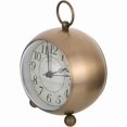 thumbnail image 1 of wonima44 Retro Silent Alarm Clock with Luminous Display Coated Decorative Tabletop Clock for Bedroom Home Numbers for Elderly Battery Nighttime Visibility, 1 of 1