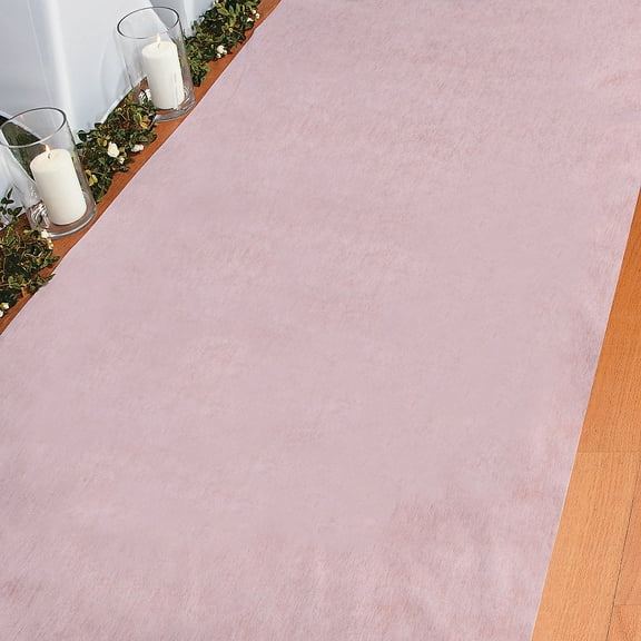 Blush Aisle Runner - Party Decor - 1 Piece