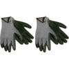 Men's Rubber Latex-Coated Gloves, 2 Pack