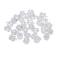 thumbnail image 3 of 30 Uds Colgantes Salvador Corona Colgante para joyas de bricolaje Plata brillante, 3 of 10