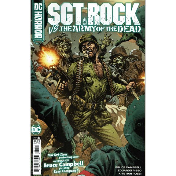 DC Horror Presents: Sgt. Rock Vs. The Army of the Dead #1 VF ; DC Comic Book