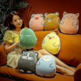 thumbnail image 2 of Hand Warming In Winter, Pillow, Hand In Hand Doll, Hand Over Plush Toy, Cute Girl In Winter, Cartoon, 2 of 5