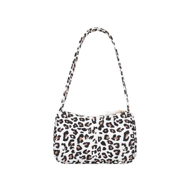 Bolsa Retro Mujer Animal Print Lona Hombro Axila (Leopardo) Ehuebsd Para Estrenar