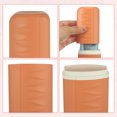 thumbnail image 5 of Unique Bargains Plastic Lightweight Toothbrush Travel Case Traveling for Travel Business 2.36"x1.57"x7.87" Orange, 5 of 7