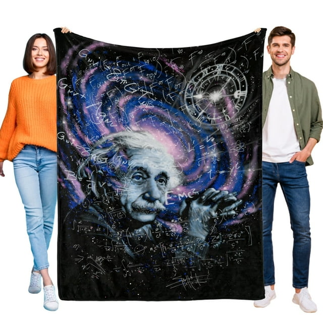 Einstein anti-pilling, suave, ligera, esponjosa y acogedora de lujo para hogar y cocina – Perfecta para niños y adultos,110X70cm