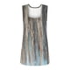 thumbnail image 5 of ICHUANYI Clearance Women's Summer Casual Tank Tops Loose Fit Pleated Sleeveless Tops(Silver, L) ICHUANYI WER2023080912943, 5 of 5