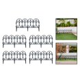 thumbnail image 2 of Goriertaly Artificial Garden Fence Ground Insert Flower Bed Lawn Plant Edging Interlock, 2 of 6