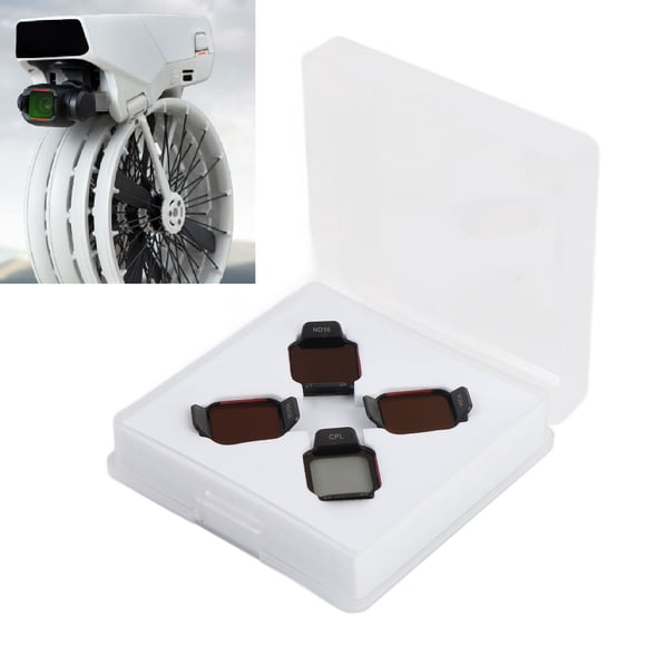 Juego De Filtros ND CPL Para Drones, Juego De Filtros Para Drones HD A Presión, Portátil, A Prueba De Arañazos Para Flip Drone