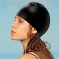 thumbnail image 6 of LmnLft Watertight Silicone Swimming Cap - Universal Fit for Kids & Adults with Ear Protection, Competition Swim Gear for Long Hair, 6 of 6