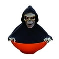 thumbnail image 2 of Decoraciones de Halloween Cráneo Prop Esqueleto resplandeciente Fantasma espeluznante Plato de fruta decorativo Fantasma Difícil para el césped Casa EstiloD Colco Decoraciones de Halloween, 2 of 8