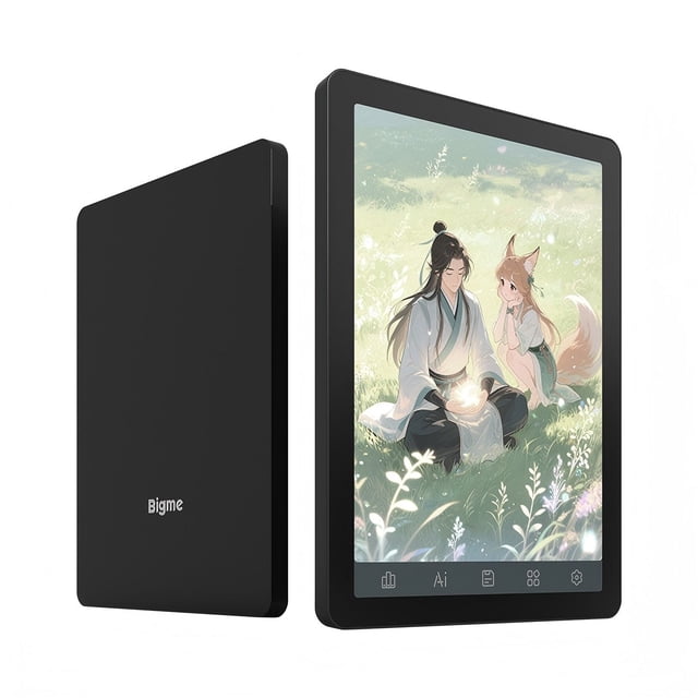 Bigme B6 6 Color E-Paper Tablet,Mini Ebook Reader ,Android14 with 4GB+64GB Storage Black