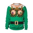 thumbnail image 1 of Sweater Camiseta Para Mujer Impresión Digital 3D Cuello Redondo Sudaderas Para Regalo De Navidad Fiesta De Vacaciones Methold HA046226-03, 1 of 6
