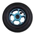 thumbnail image 3 of Piezas de repuesto versátiles de la rueda de neumáticos para el scooter eléctrico Rueda delantera azul, 3 of 8