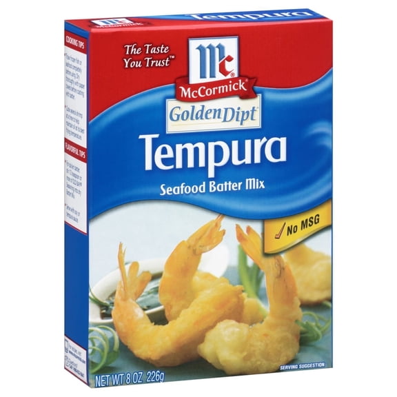 ( 2 Pack ) McCormick Golden Dipt Tempura Seafood Batter Mix, 8 Oz