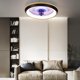 thumbnail image 4 of Ventilador De Techo Led Nórdico Moderno, Ventilador De Techo Regulable Continuo Con Lámpara, Ventilador Ultrasilencioso, Lámpara De Araña Para Dormitorio Y Sala De Estar Serendint HA035992-00, 4 of 6