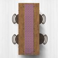 thumbnail image 2 of Creative Products Delicate Vines Pattern Burgundy 16x90 Poly Twill Table Runner, 2 of 3