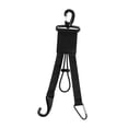 thumbnail image 4 of Organizador de dugout, colgador de murciélagos, soporte multiusos para bates de béisbol, ganchos para valla, bucle elástico ajustable, colgador de Negro, 4 of 8
