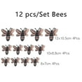 thumbnail image 3 of Kids Wall Stickers,24PCS 3D Bee Stickers Bee Decor Removable Mural Decals Honey Bee Clings For Home Office Fridge Decorations Party Supplies, 3 of 9