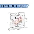 thumbnail image 3 of HCTSHG Mom Puzzle Pieces Gifts for Mom from Daughter Son, Christmas Gift for Mom, Mom Acrylic Sign Plaque Desk Decorations, Mother's Day Birthday Gifts for Mom, 3 of 8