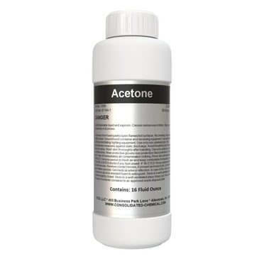 Acetone 99.9% | Premium High-Purity Solvent - 100mL (3.3 Fl Oz)